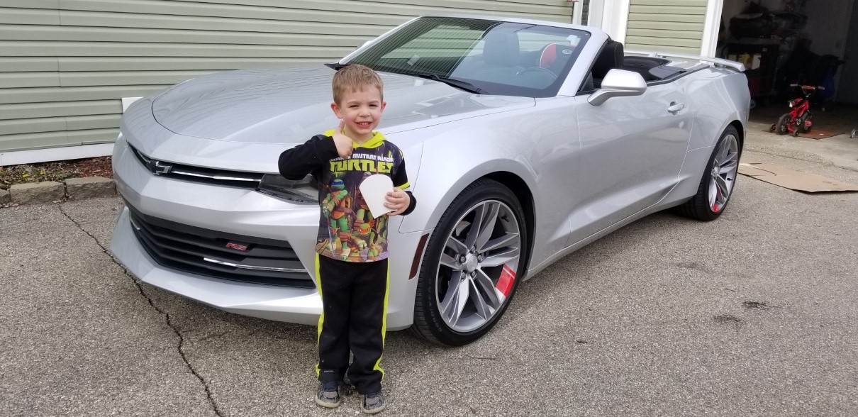 Camaro Vert Hash Wheel Stripes