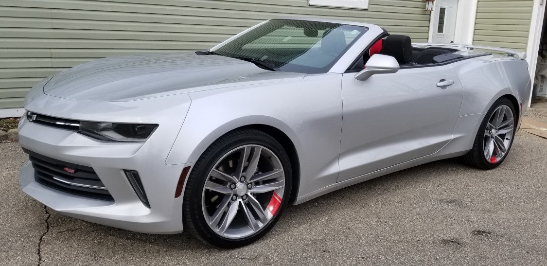 Camaro Vert Hash Stripes Front