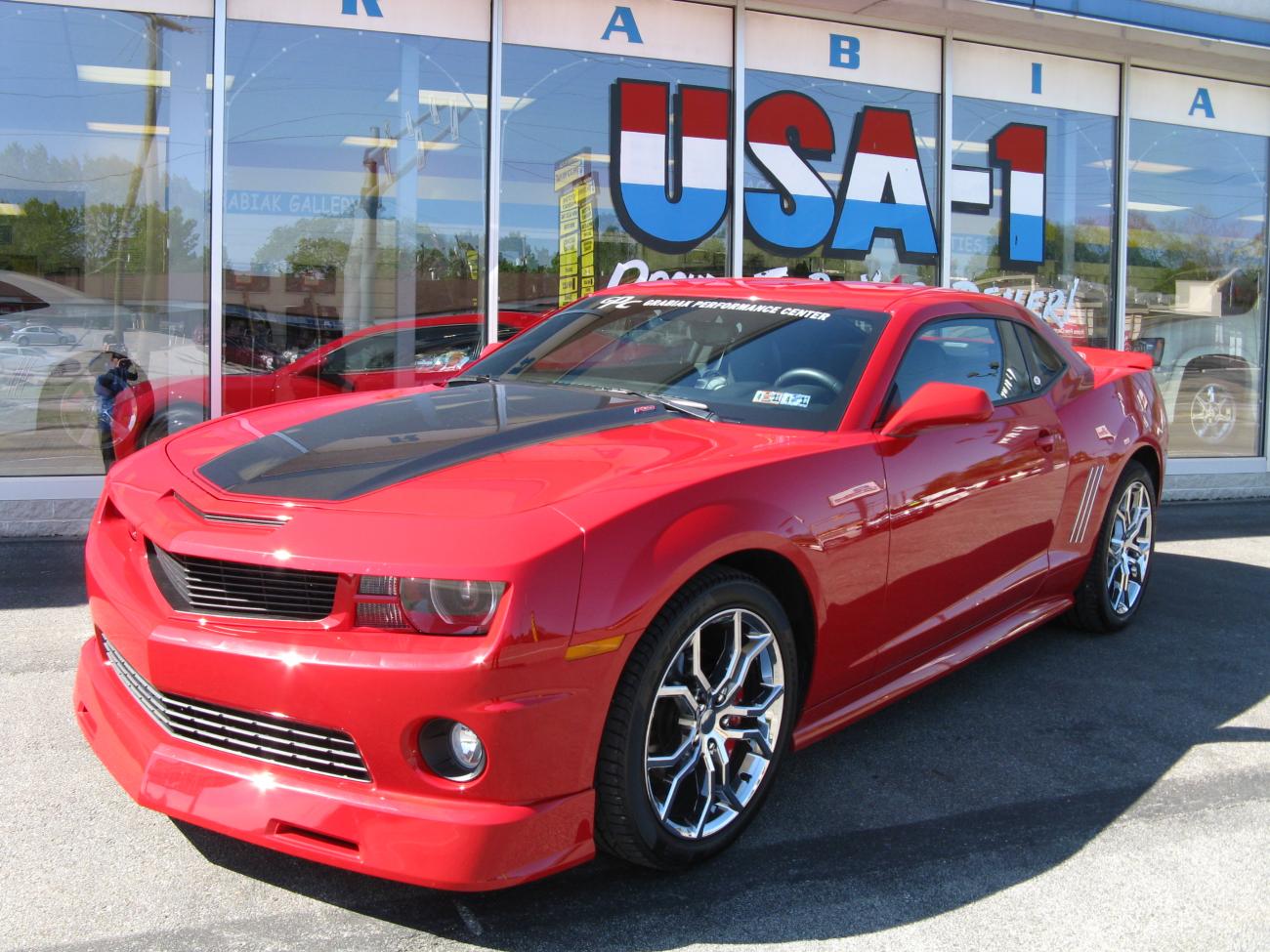 GM Painted Heritage Grille-IVS Chrome Wheels-IVS Painted Ground Effects-IVS Spoiler-Painted Stripe