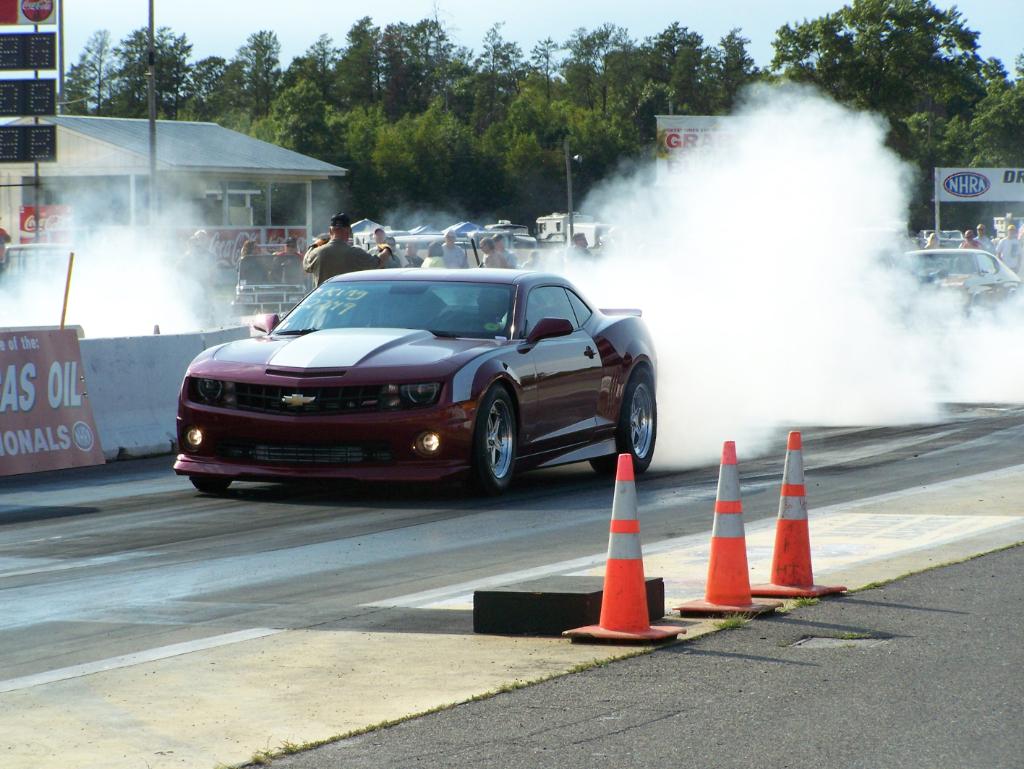 camaro burn out BIR