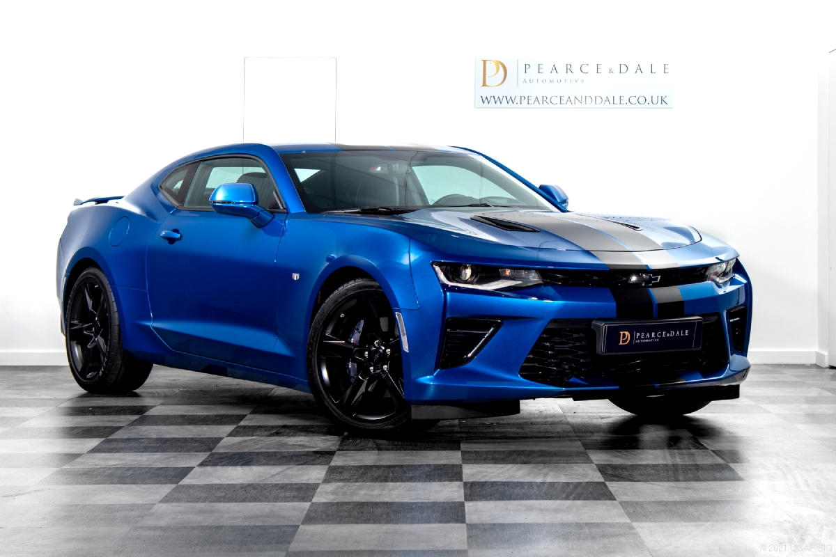 Chevrolet Camaro Blue 01 1