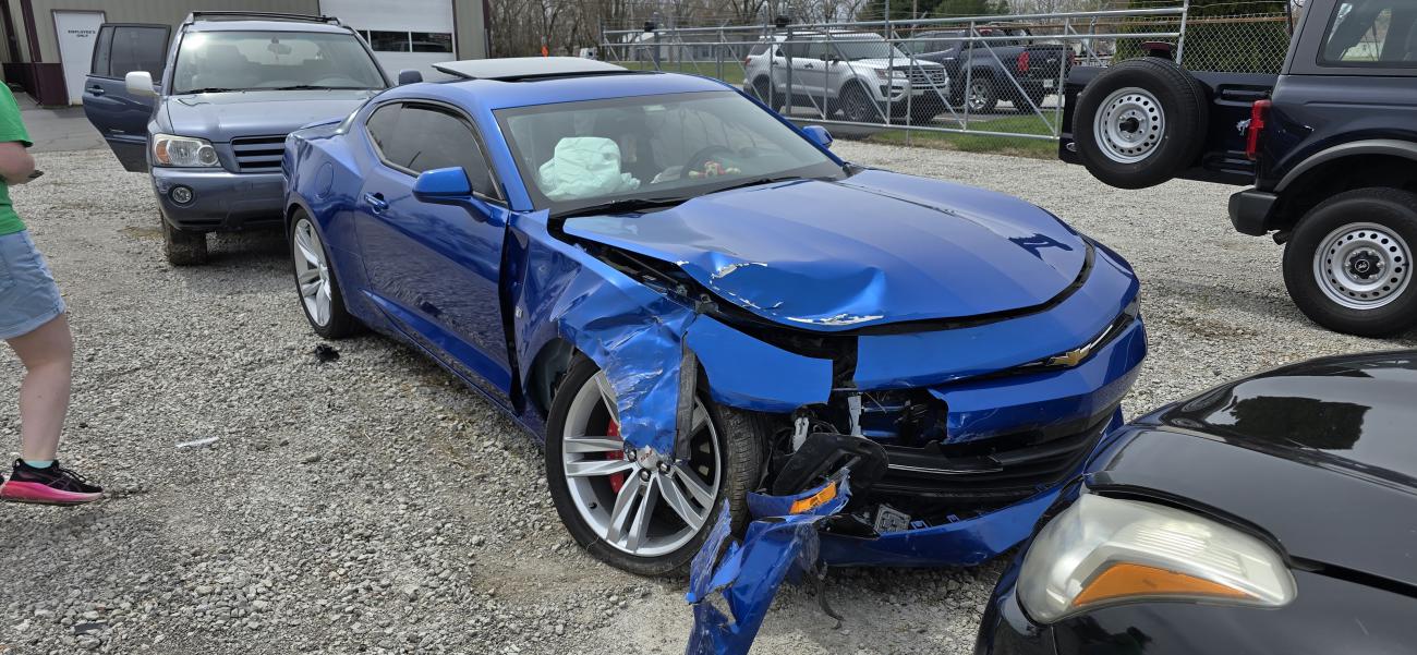 Totaled by an uninsured driver.