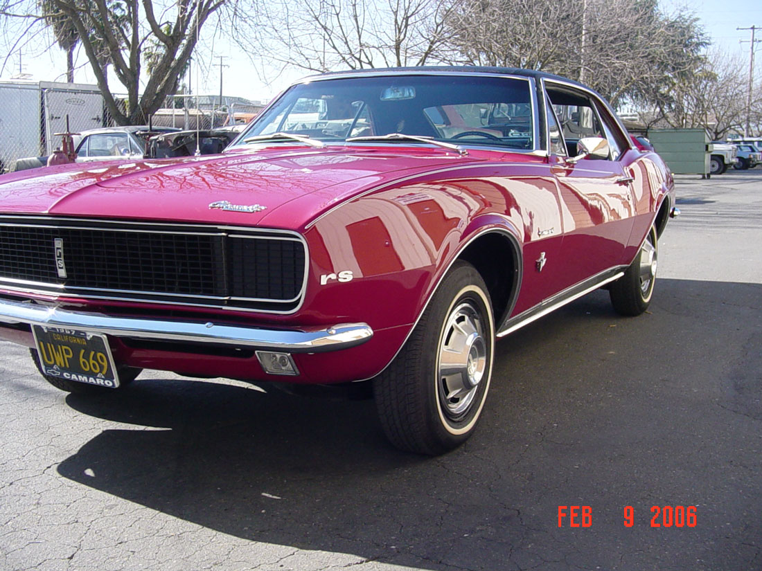 1967 Camaro RS.