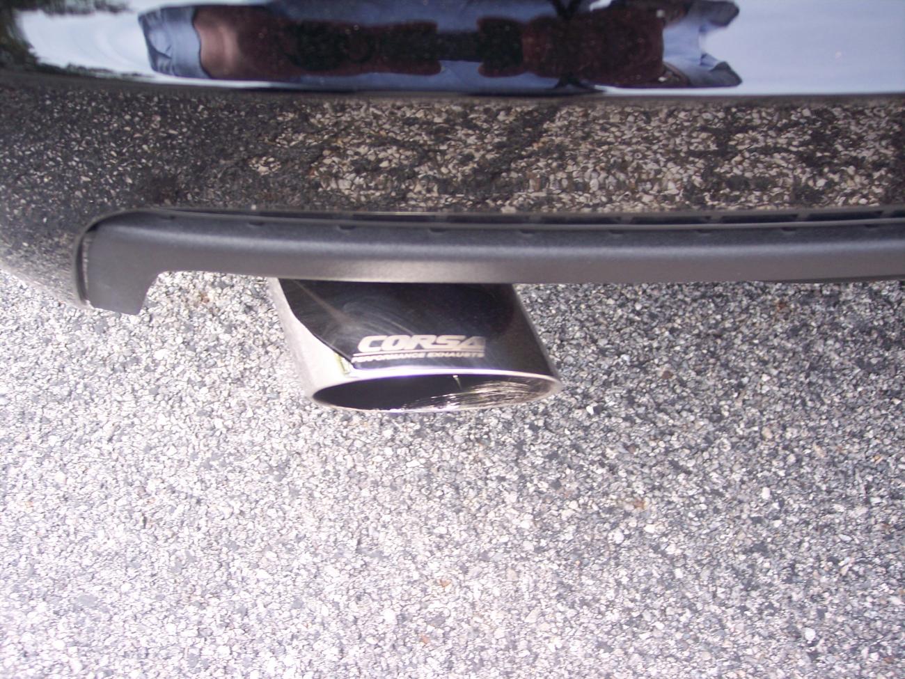 Corsa cat-back exhaust.