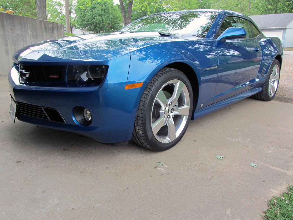 Just got my new ZL1 rocker panels installed. April 2012