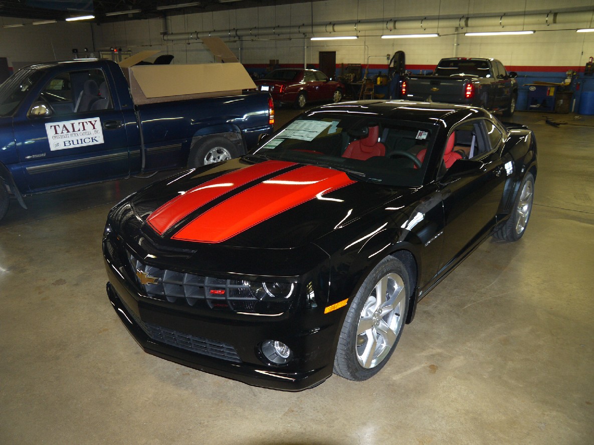 P1010851s - Here she is just after the stripes were added.