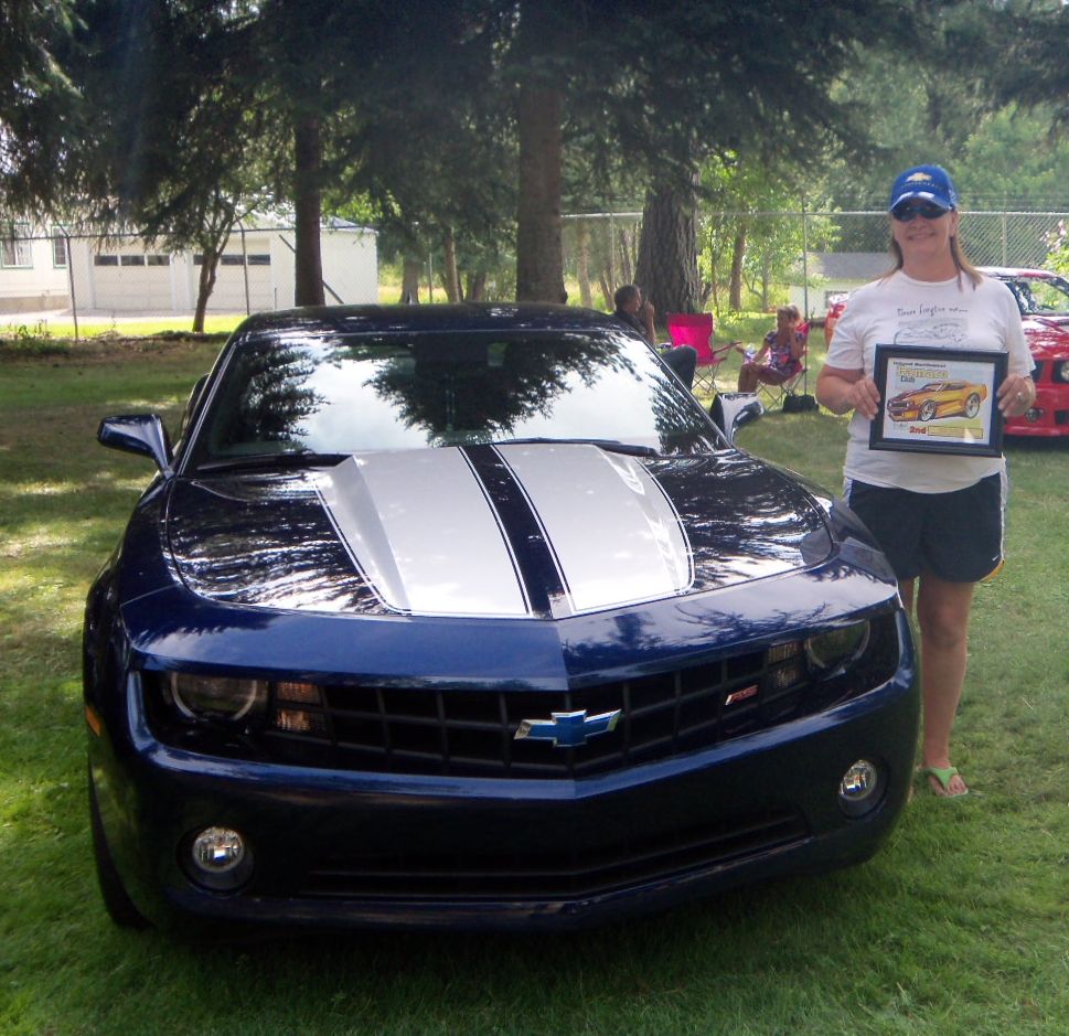 2nd place of 8 5th gens at our local camaro club car show. 1st place was also a V6!