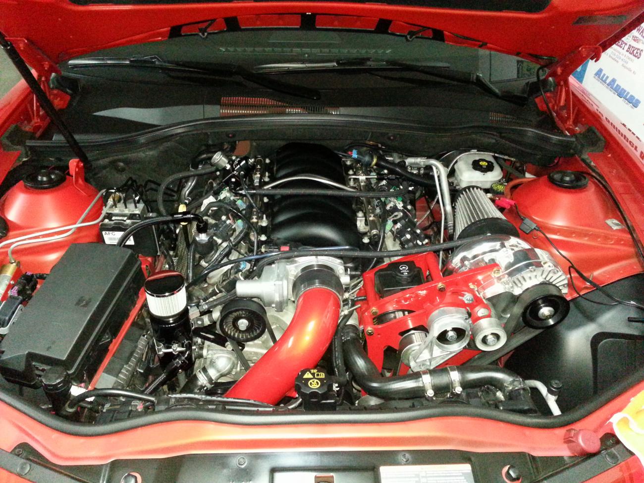 MM Black Catch can with -8 AN fittings and Oil filler adapter.