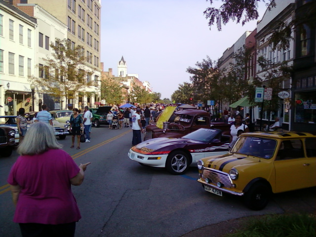 JC High Street car show