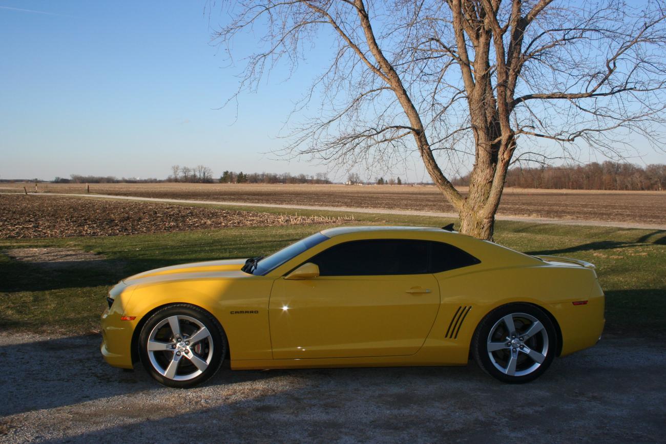 Car Lowered with Blacked Out Side Markers.