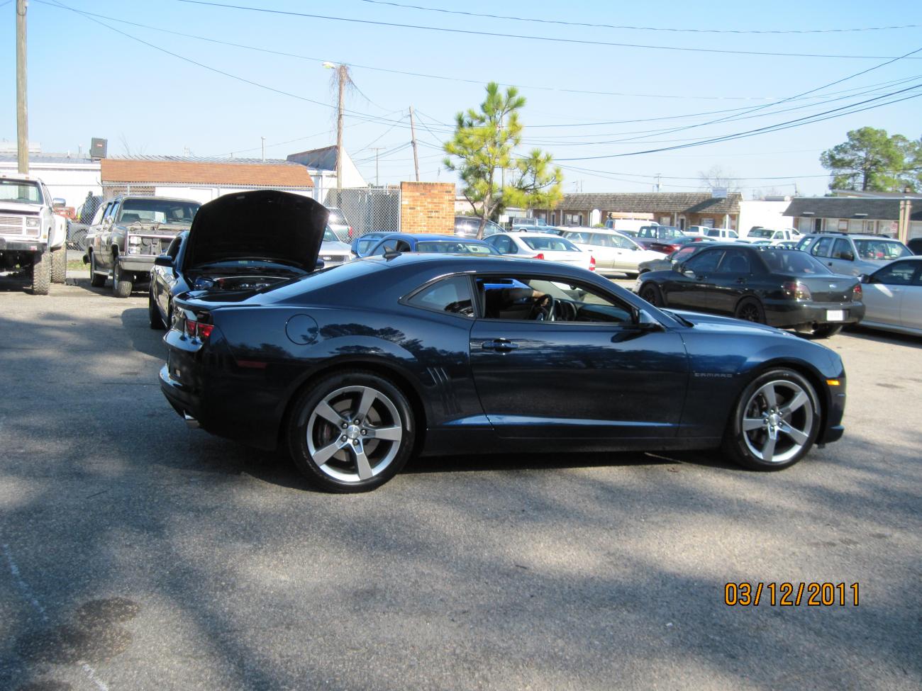 Lining up for ramps.