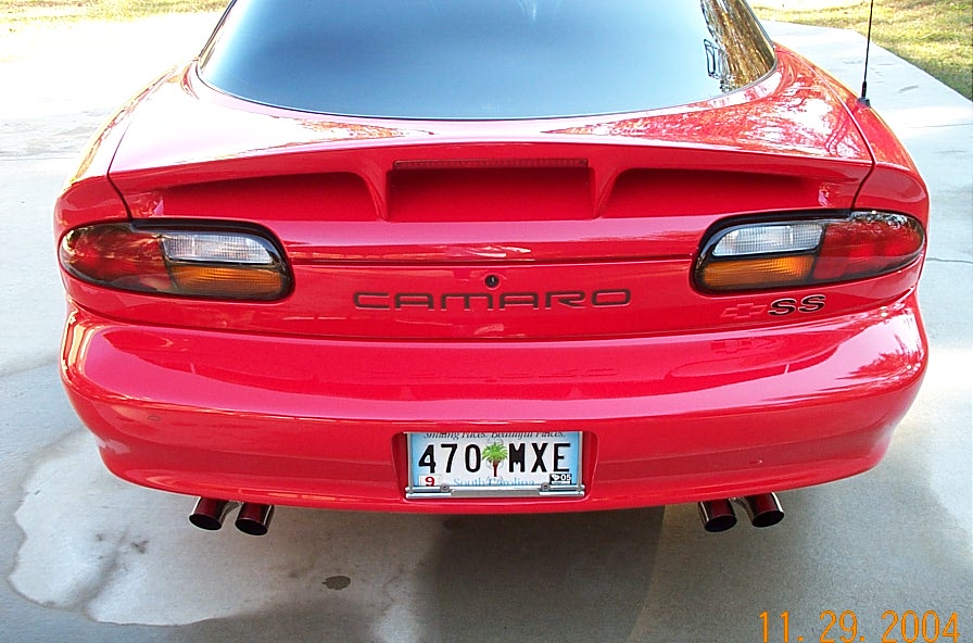 She had a sexy rearend, the SLP LM dual/dual made it sound great.