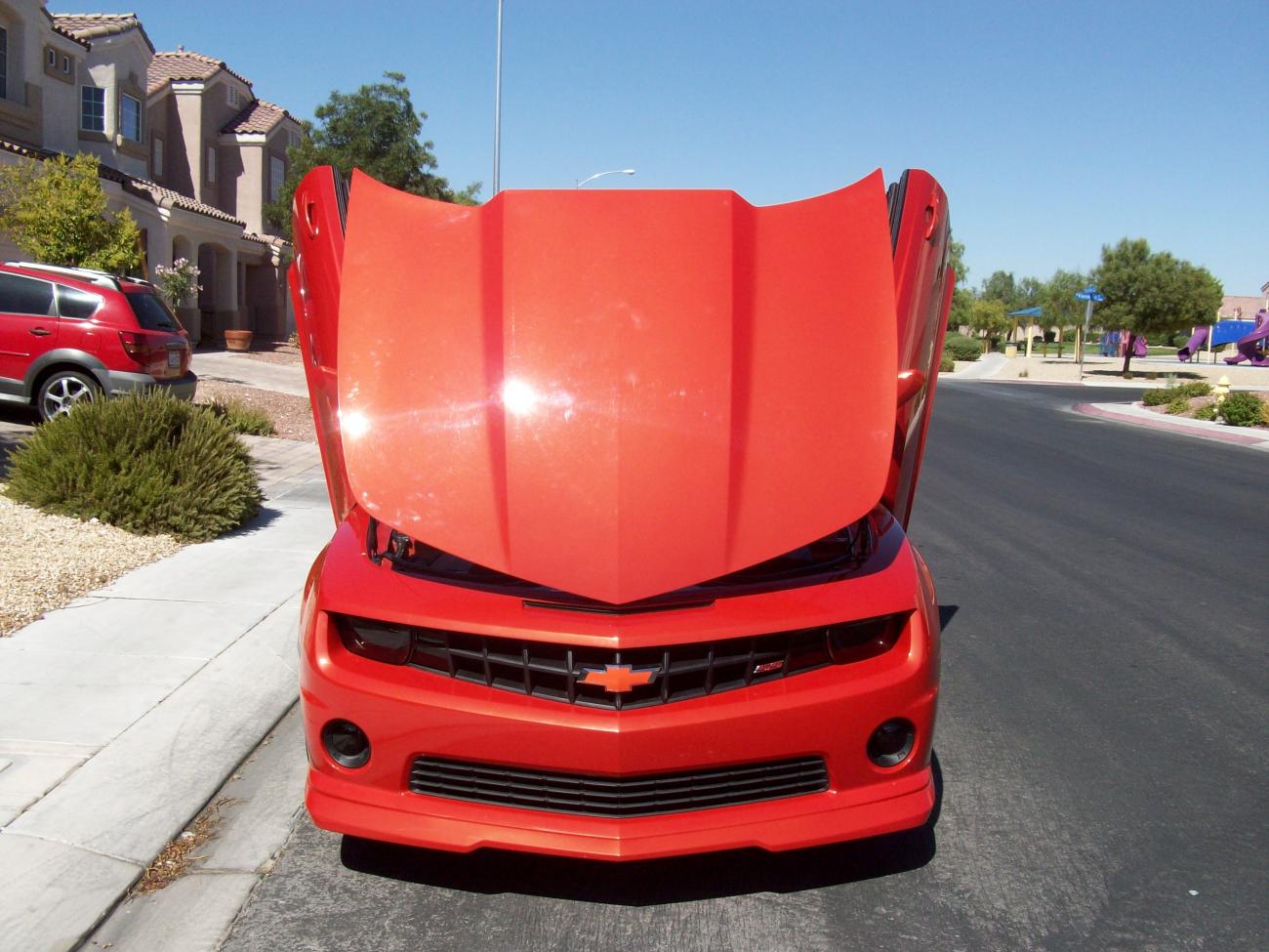 Revolution Styling reverse tilt hood