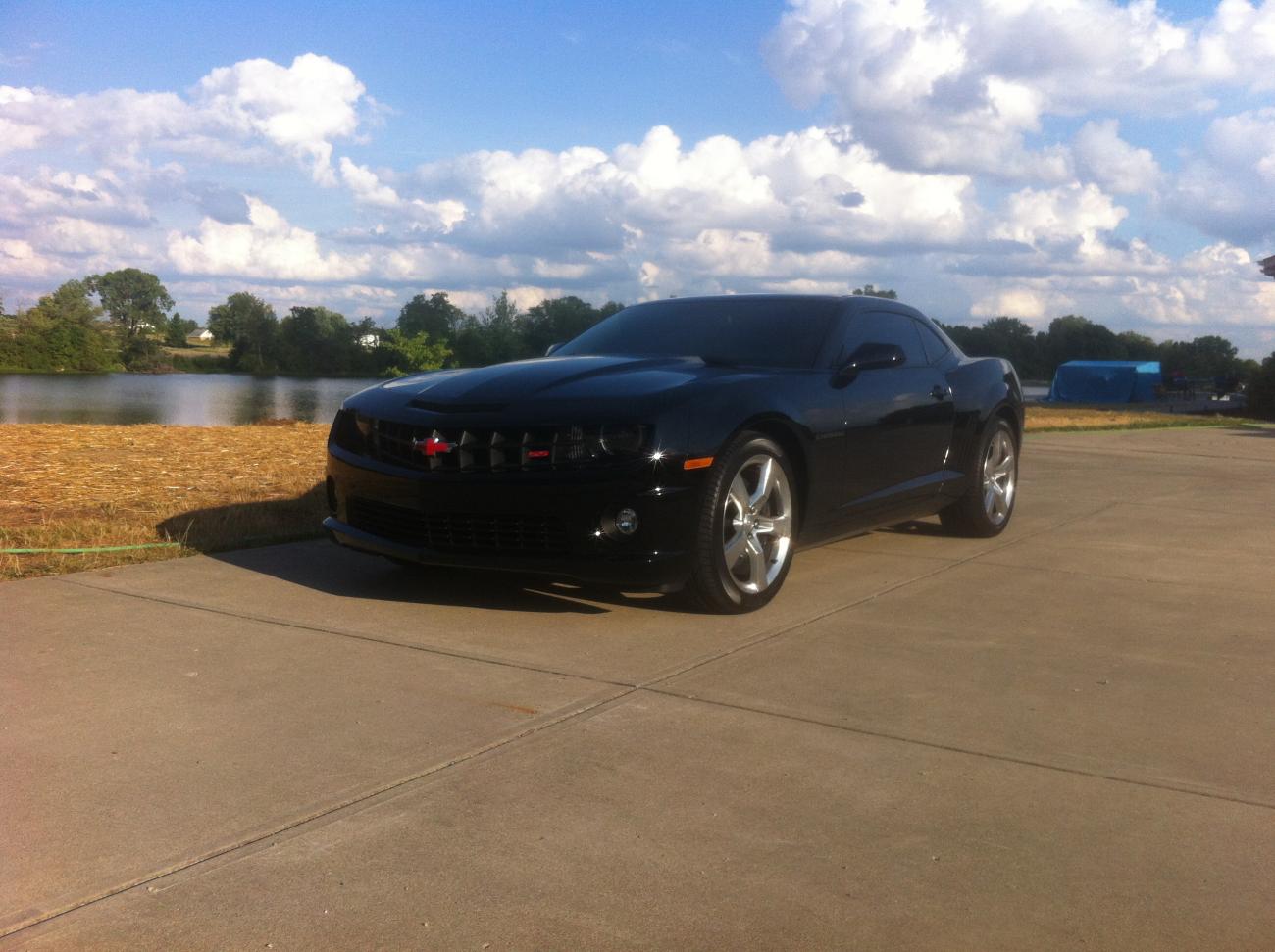 Lakes Front Red Bow Tie and Tinted Windows