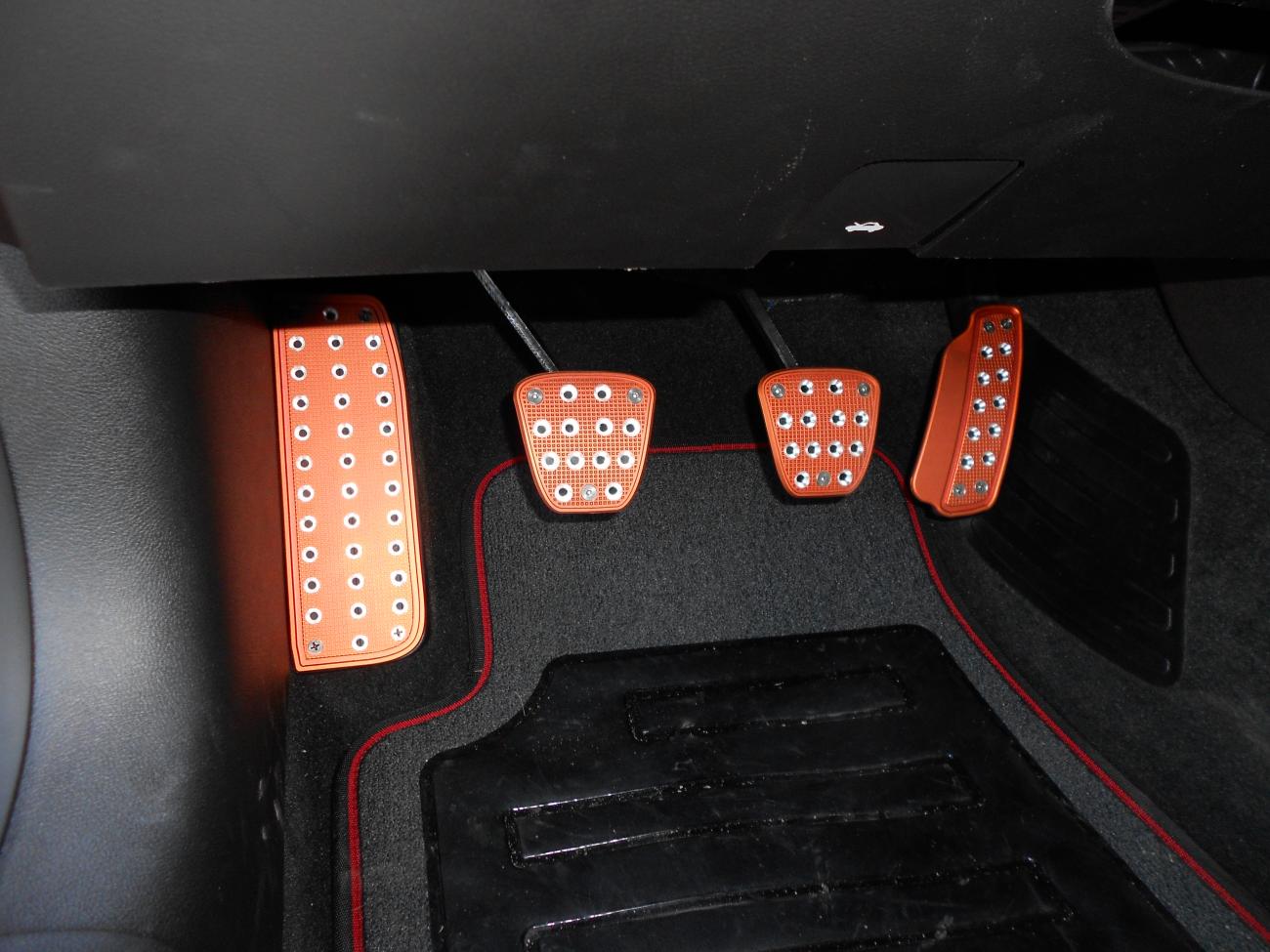 New Billet racing pedals