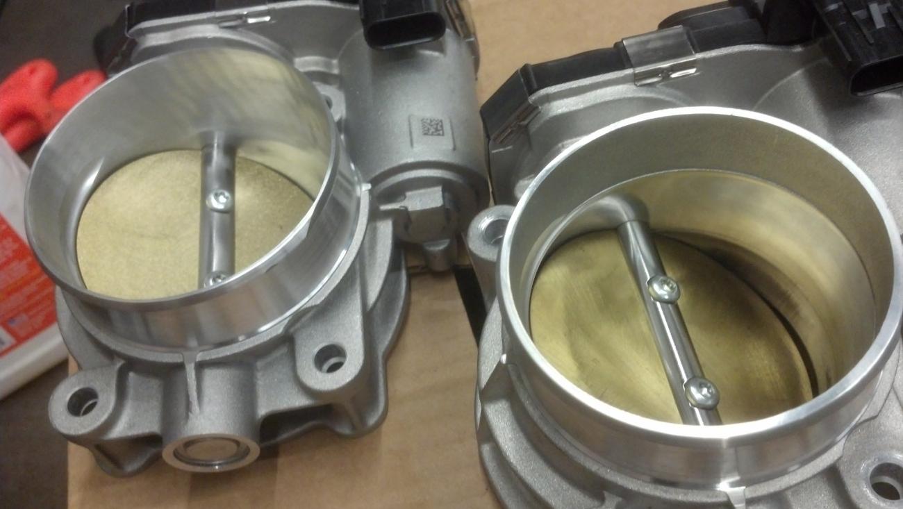 Ported T/B Vs Stock T/B