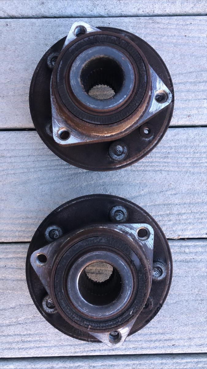 Quantity: 2 of OEM 3.6L Wheel Bearing Hubs